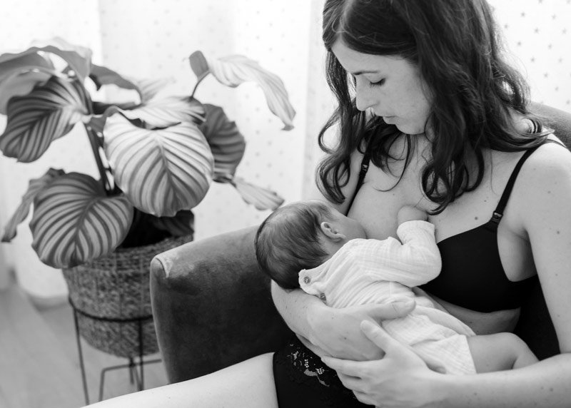 reportaje de maternidad y lactancia en bilbao bizkaia