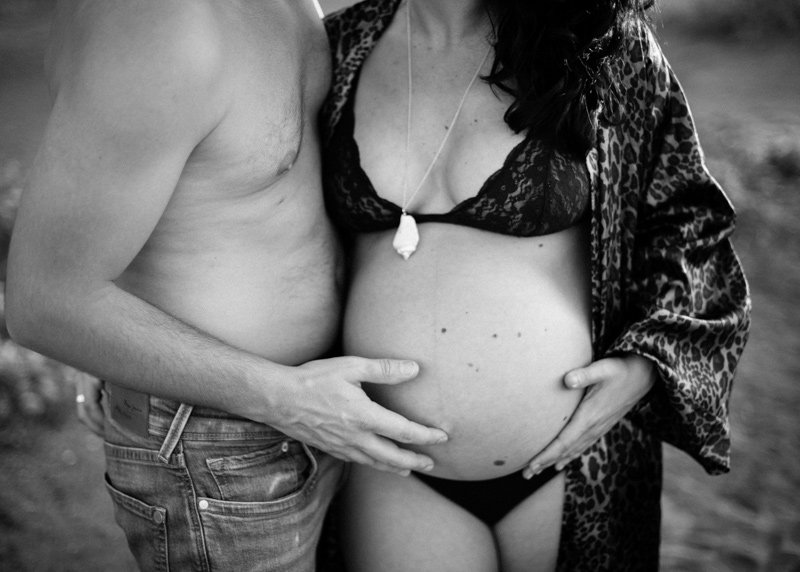 Fotos de embarazo en pareja en Bilbao Bizkaia