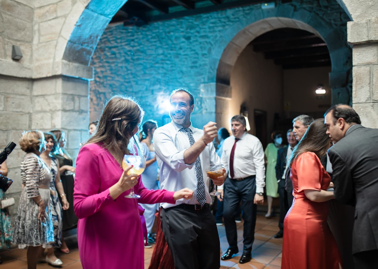 Invitados de boda en convento san roque Balmaseda